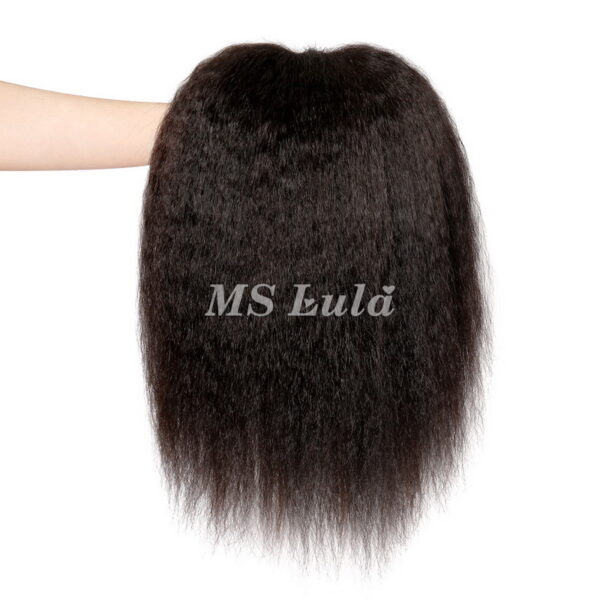 Virgin Hair Weave Bundles Kinky Straight - Image 3